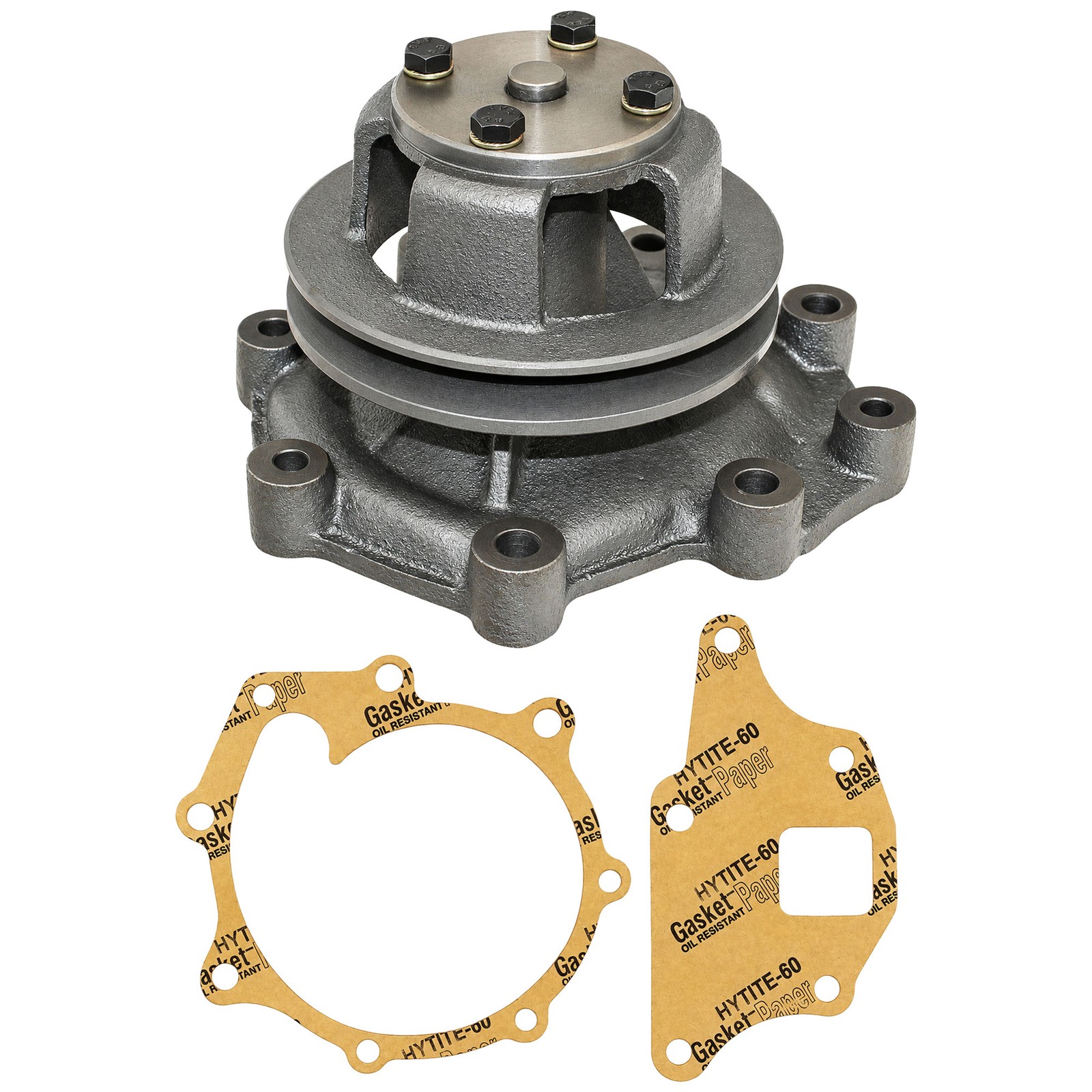 Water Pump with Pulley and Gasket for Ford New Holland 2000 3000 4000 5000