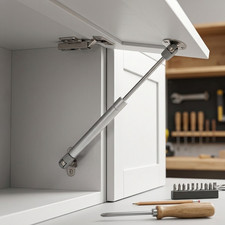 Gas Spring Lift Support for Cabinets and Frames 18x2x2 cm Stainless Steel
