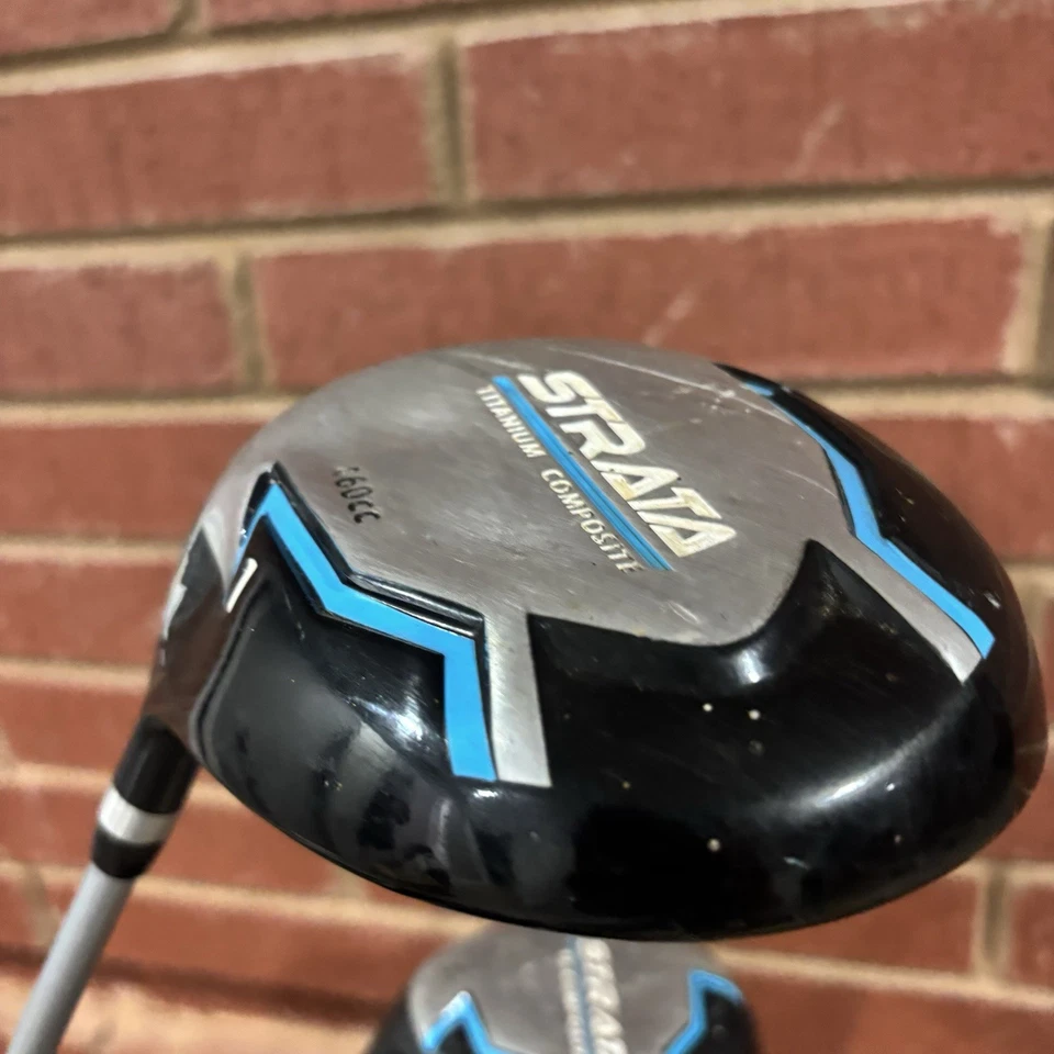 Callaway LEFT STRATA 6 Piece Golf Set Driver,5H,5W,7,9,SW,Putter with Bag Mens - Image 3 of 4