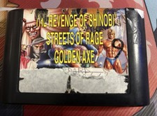 MEGA GAMES 2 Sega Mega Drive - SOLO modulo - Golden Axe Streets of Rage