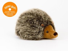 KÖSEN Stofftier Igel Linus grau-braun 18 cm Kuscheltier