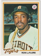 1978 Topps #480 Ron LeFlore Detroit Tigers