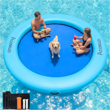 Inflatable Water Hammock,Lake Floats for Adults,Float Ring for Lake  4/8/10/12F