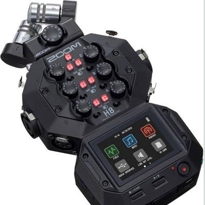 Zoom H8 Handy Recorder 8-Input 12-Track Portable Digital Audio Recorder getestet