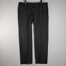 Incotex Slowear Mens Black Slim Fit Pattern S Dress Pants Made in Italy Size 34