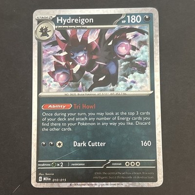 HYDREIGON - McDonald's Promo 010/015 M24 EN 2024 Happy Meal Holo Foil -  Pokémon