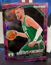 2024-25 Panini Prizm Black #112 Kristaps Porzingis Purple Ice Prizm 117/149 (JR)