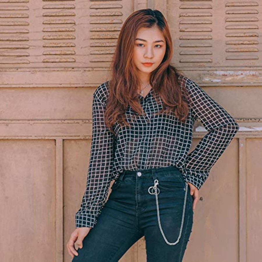 Super Z Outlet 18" Silver Nickel Plated Pocket Keychain String with Bo