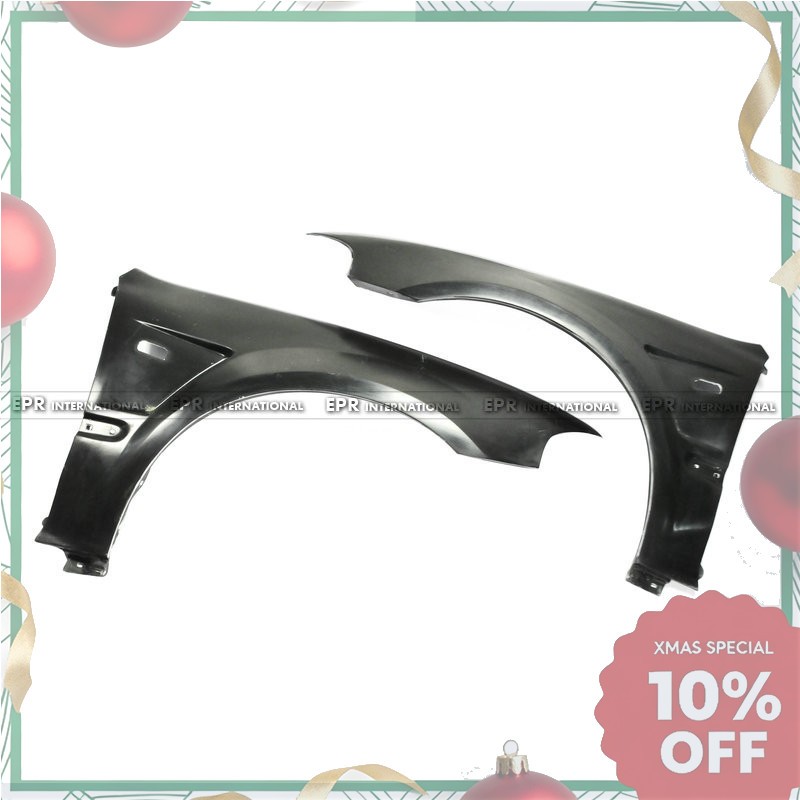 For Honda EG Civic HatchBack JS Style FRP Vented Front Fender Wide