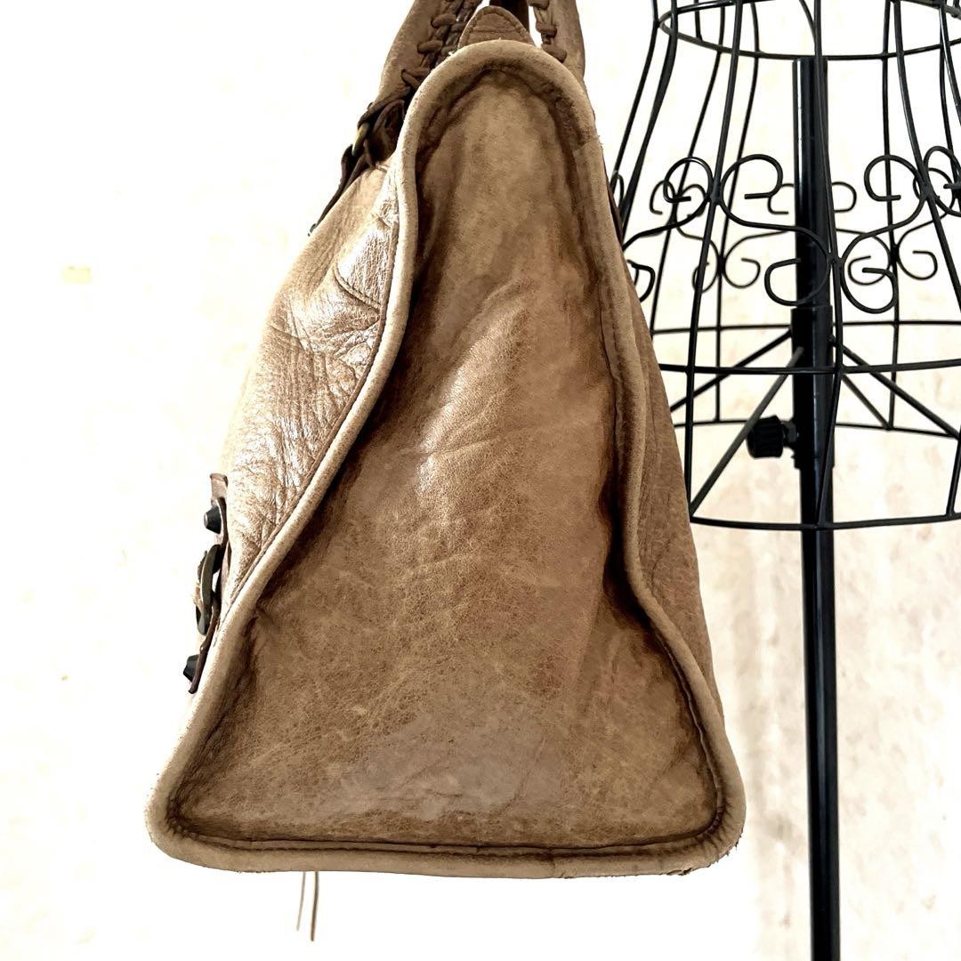 00’s BALENSIAGA THE WORK レザーバッグ　ハンドバッグ 00s BALENCIAGA The Work Leather Handbag Vintage Large Tote