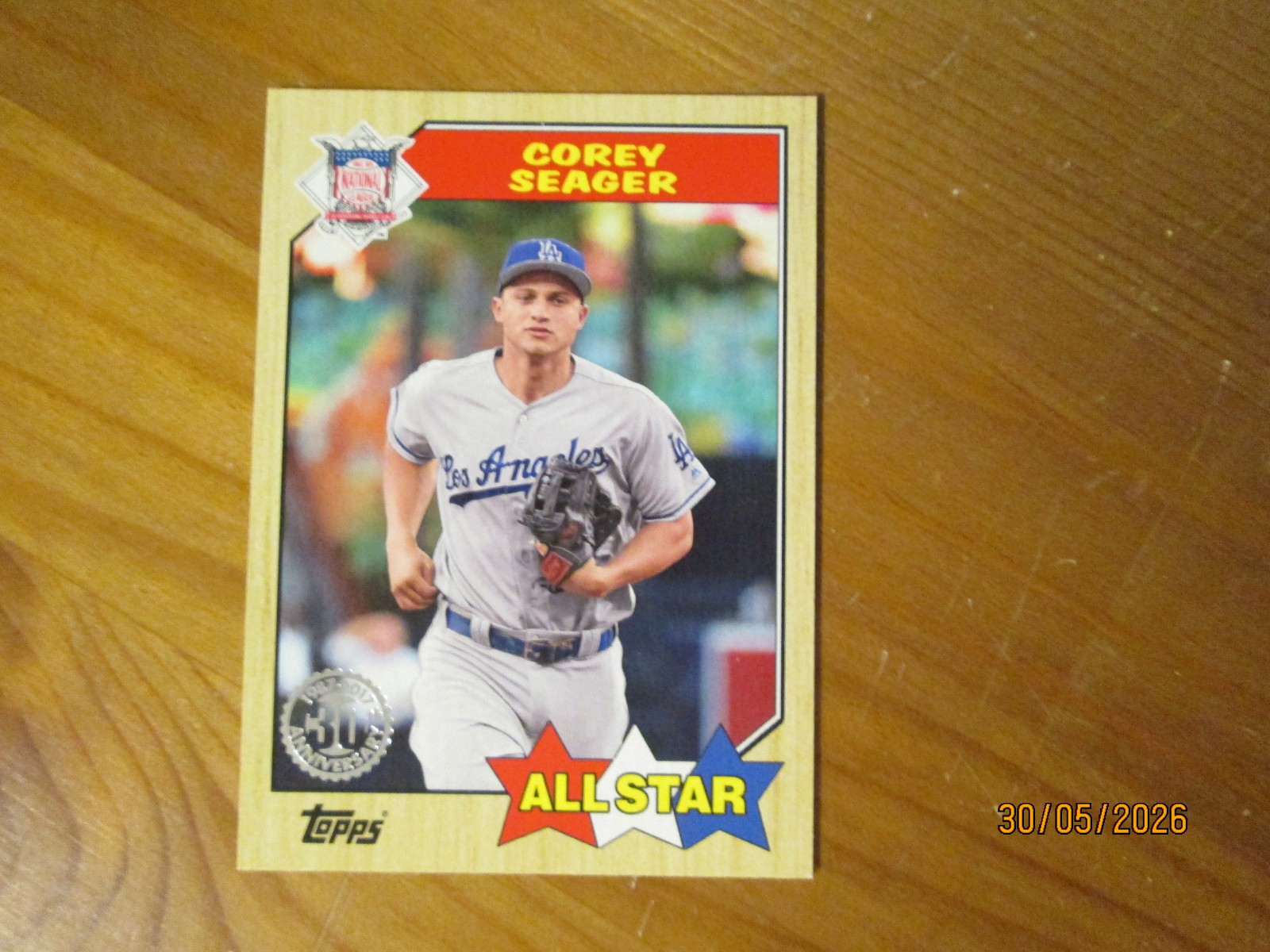 2017 Topps "1987 All Star" Corey Seager #87-103 Dodgers!!