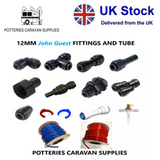 JOHN GUEST 12MM SPEEDFIT FITTINGS. 12MM JG PUSHFIT TRUMA ALDE PLUMBING CAMPER