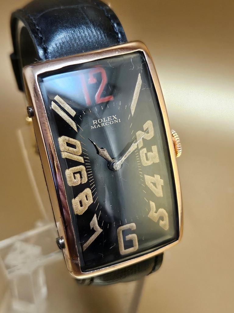 / ! &amp; HAND FINE WINDING WRISTWATCH 1930 MANUAL VINTAGE MARCONI 40s ROLEX - vintagewatches.pk