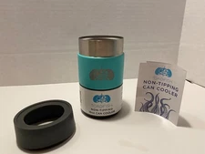 Toadfish non-tipping 16 oz can cooler teal