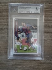 2004 Mundi Cromo Liga Lionel Messi #617 Rookie Card RC BGS 8. rookie card picture