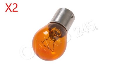 NEW BOSCH 2pcs Bulb 24 V 21 W PY21W BAU15s