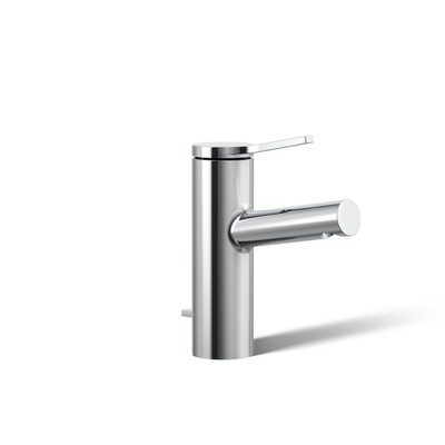 K-99491-4-CP Elate Single-Handle Bathroom Sink Faucet, Pop-Up Drain, 1.2 GPM, Si