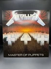 ORIGINAL 1986 METALLICA MASTER OF PUPPETS Lp 1ST PRESS Vinyl NM Promo Hole