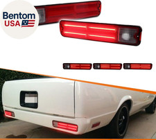 2PCS Rear Tail Light Clear Lens 3-In- LED Tailamps Sequential Turn Signal Lights