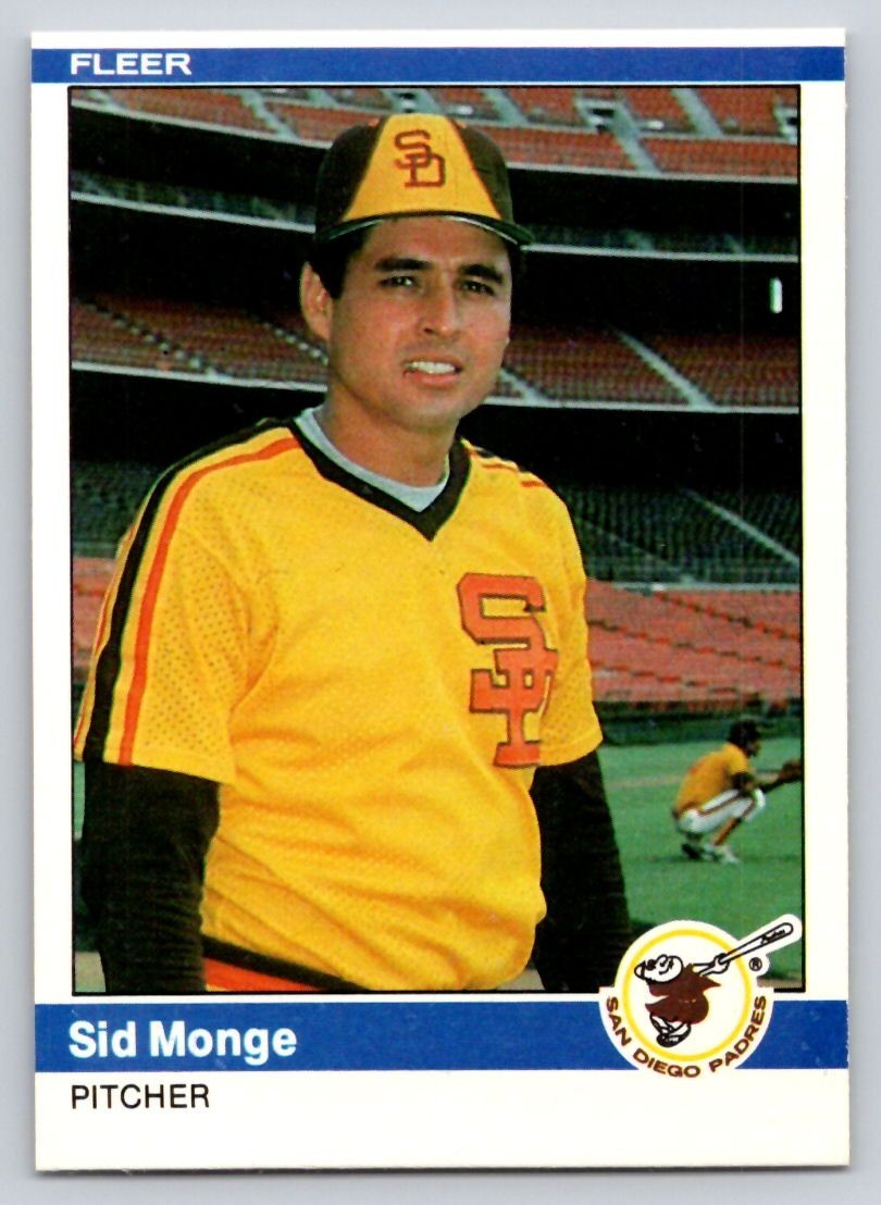 1984 Fleer - Sid Monge #308 - *Near Mint*