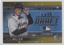 2022 Bowman Draft Night Gold Refractor 15/50 Jacob Miller #BDN-7 08kw