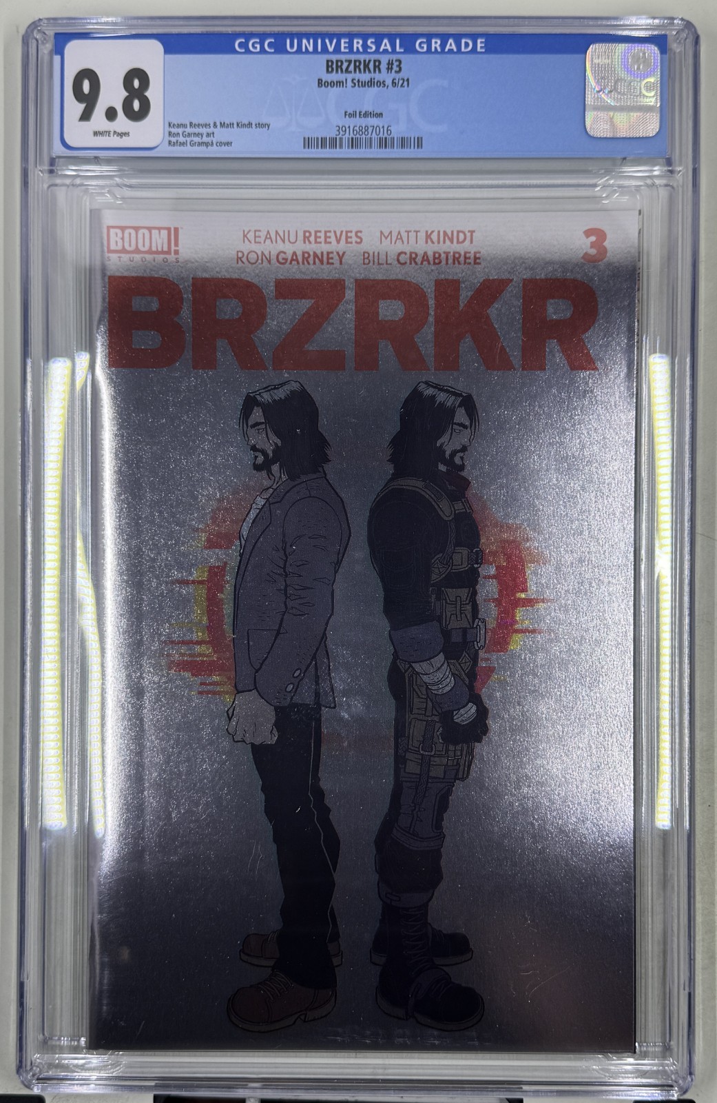 BRZRKR (Berzerker) #1 (Brooks Foil Variant) Value - GoCollect