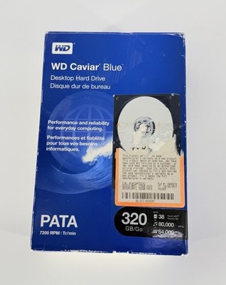Western Digital 320GB WDBAAV3200ENC-NRSN PATA Hard Disk Drive.