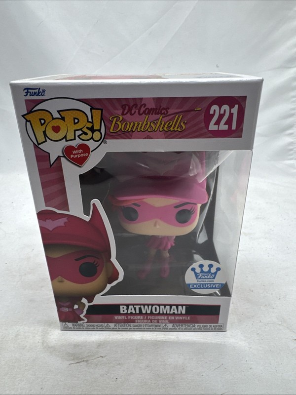 Funko Pop! Vinyl Batwoman DC Comics Bombshells #221 Exclusive Original Packaging
