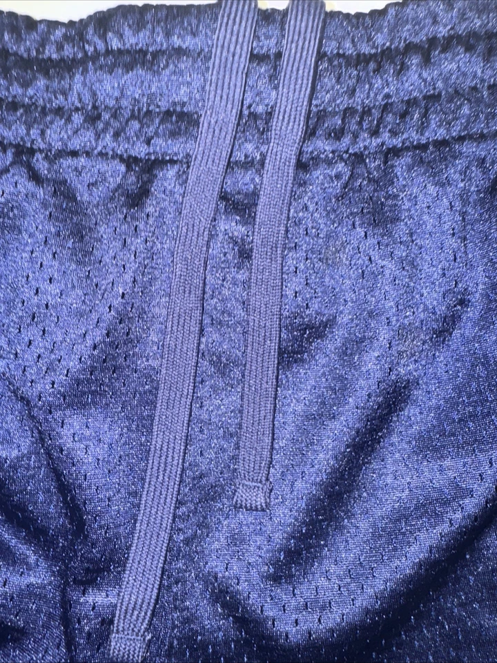 Pantalones Cortos NCAA Michigan Wolverines De Colección Para Hombres XL Azul Bordado Logo Cordón Foto 3 de 4