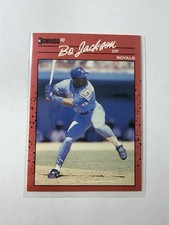 DONRUSS 1990 BO JACKSON #61 KANSAS CITY ROYALS BASEBALL CARD