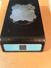 EK SUCCESS PAPER PUNCH-CURVY SQUARE TAG-2 X 2 INCHES personal listing tearessa