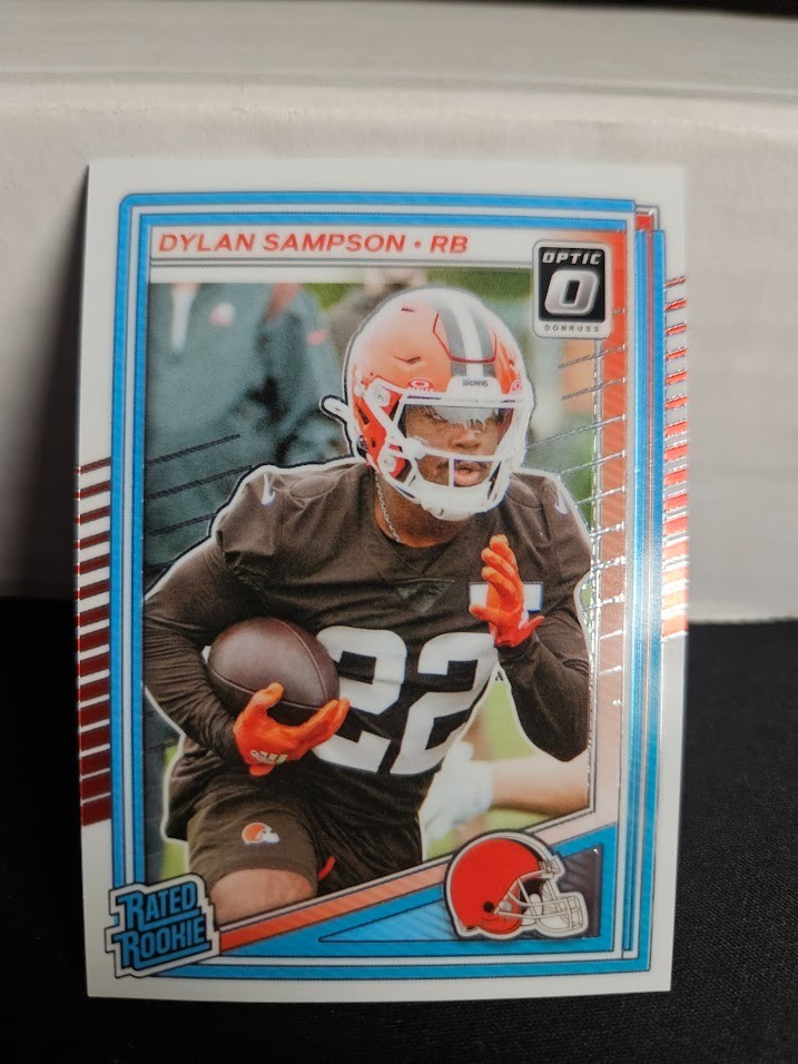 Dylan Sampson 2025 Donruss Optic Rated Rookie Base #238 - Cleveland Browns