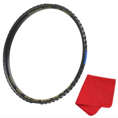 49mm X4 UV Filter for Lenses - UV Protection Photography Filter with Lens Clo...