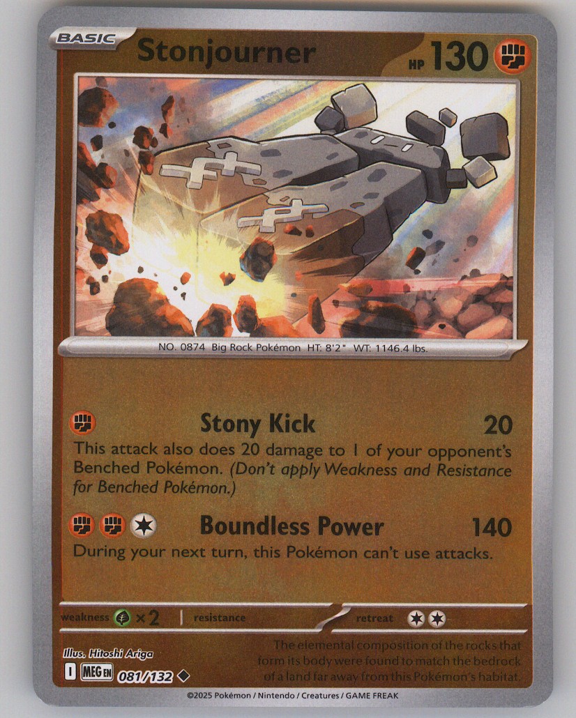 ME01: Mega Evolution #081/132 Stonjourner