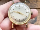 Vintage Timex 100 Gold Tone Automatic Mechanical Wristwatch AS IS Parts / Repair