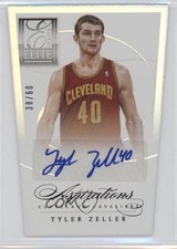2012-13 Elite Series Auto Aspirations Die-Cut 38/60 Tyler Zeller #82 Auto 0o9