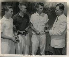 1956 Press Photo State Junior Chamber of Commerce Golf Tournament Leaders