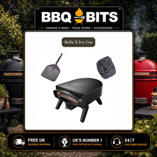 Bella X Ivy 14" Gas-Fired Pizza Oven Bundle With Electronic Rotating Stone UK