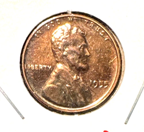 1955 proof lincoln wheat cent BU