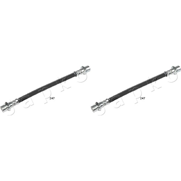 2X Japko Bremsschlauch Halter Hinten Links+Rechts Passend FüR Toyota Hiace-image