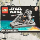 New ListingLego Building Instructions Star Wars Microfighters 75033 Manual Booklet