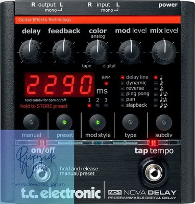 tc electronic ND-1 NOVA DELAY Programmable Delay (Gebraucht)