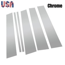 New Chrome Window Pillar Post Panel Cover Trim For Honda 2009-2015 Pilot