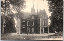 45 MENESTREAU EN VILLETTE - overview of the castle of CIRAN