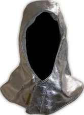 Aluminzed Rayon Flame Heat Resistant Protective Welding Hood Sewn Velcroe Close