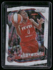 Kelsey Mitchell 2025 Panini Prizm WNBA #35 White Seismic Prizms
