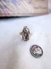 Vintage Sterling Silver Storyteller Ring - Size 9.5 US
