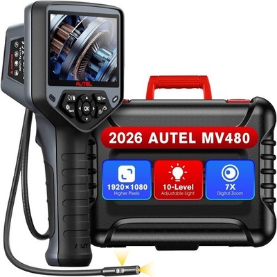 39.4  1080P HD Dual Camera Inspection Endoscope with Light and Audio Annotation