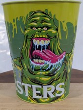 Cinemark 2024 Ghostbusters Frozen Empire Slimer Green Tin Popcorn Bucket 