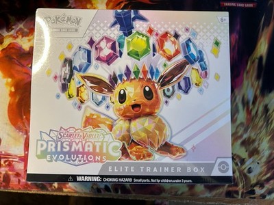 Prismatic Evolutions Elite Trainer Box: Pokemon - ETB - New & Sealed